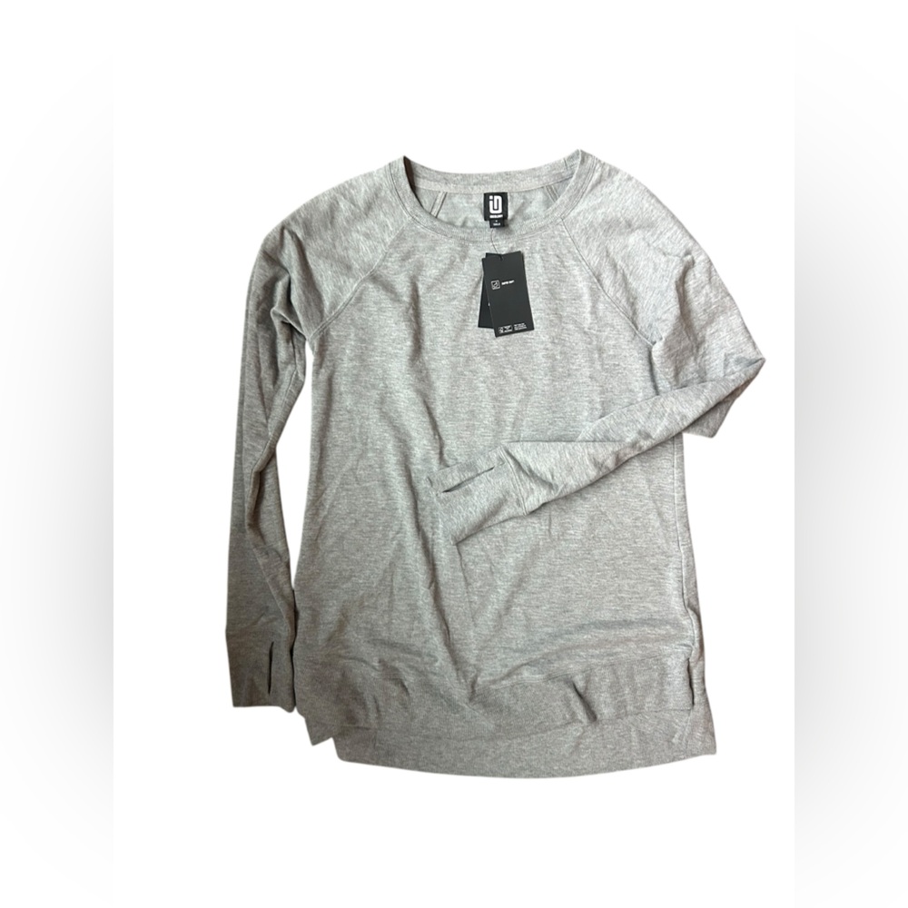 Ideology Long Sleeve Shirt - Grey - S - NWT